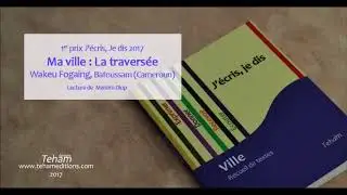 1er prix , Ma ville : La traversée, Wakeu Fogaing, Bafoussam (Cameroun)
