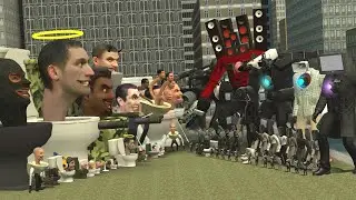 MOD Speaker Helicopter - Camera Man - Speaker Spider Vs Skibidi Toilet Rocket In Garry's Mod!
