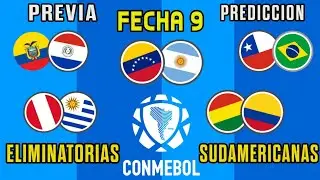 PREDICCIÓN|FECHA 9|ELIMINATORIAS SUDAMERICANAS|BOLIVIA vs COLOMBIA|VENEZUELA vs ARGENTINA