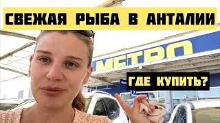 4 МЕСТА ПРОДАЖ СВЕЖОЙ РЫБЫ В АНТАЛИИ. МЕТРО В ТУРЦИИ. ЦЕНЫ НА РЫБУ АНТАЛИЯ 2021. Жить в Турции.