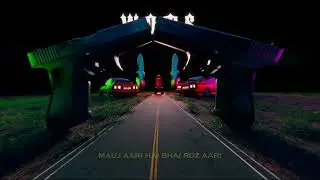 KUHAD x T-raj -  Mauj aari hai ( official visualiser ) | W.O.T.S