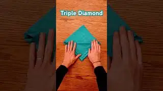 Triple Diamond Napkin 