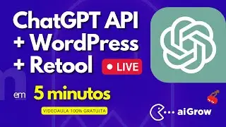 OpenAI's ChatGPT API (GPT-3.5-Turbo) + WordPress via Retool Create Your Own Free App