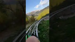 Родельбан в горах Сочи 
