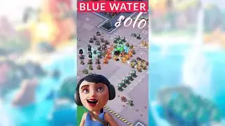 BLUE WATER a solo? BOOM BEACH best attacks