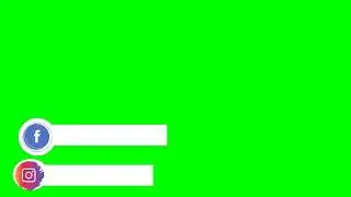 Green screen logo Instagram | TatzTV