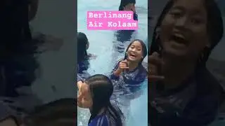berlinang air kolam 