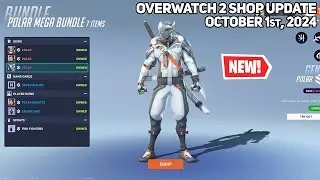 *NEW* BRIGITTE, GENJI, & REINHARDT POLAR SKINS! Overwatch 2 Shop Update [October 1st, 2024]