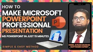 How to Make PowerPoint Professional Presentation (Simple & Easy Method), PowerPoint Just 15 Minutes