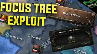 HOI4 Germany Focus Tree (Hearts of Iron 4 Man the Guns Exploit Tutorial)