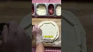 Perfekter Käserand für die beste Pizza! Schritt-für-Schritt-Anleitung #pizzaliebe #pizza