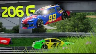 From Lowest to Highest G-Force Crashes #4 | BeamNG.drive