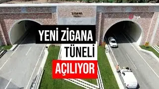 Yeni Zigana Tüneli 3 Mayıs'ta hizmete giriyor