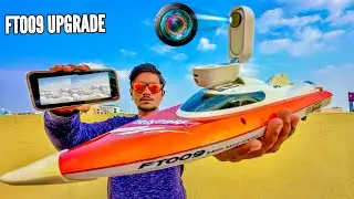 I Upgrade FT009 RC Boat to Heavy Brushless Mods - Chatpat toy TV