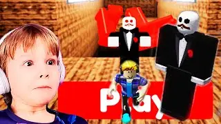 ПОБЕГ ОТ МИСТЕРА ДЖЕЙ ЭС Escape Mr J's Mansion! (SCARY OBBY) (NEW)