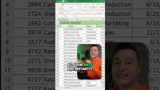 How to work in the same Excel-file simultaneously #shorts