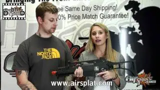 AirSplat OD - WE Tech G39C G36 Airsoft Gas Blowback Rifle Ep 61