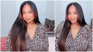 Unice Hair | Chestnut Brown V Part Wig | Quickest Install