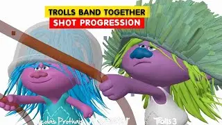 Trolls Band Together Shot Progression | Animation Breakdowns | 3D Animation Internships