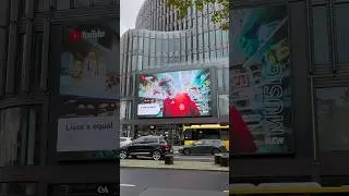 YouTube Music Billboard Berlin, Germany 🤯🔥 | 