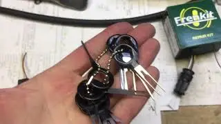 Съёмник пинов, как вынуть контакт из разъёма, как разобрать фишку.