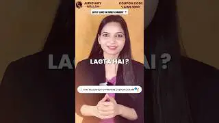 Judiciary Exam Doubts #1