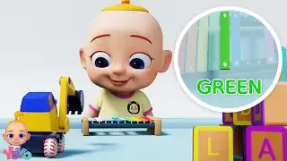 Xilófono De Colores Para Excavar Música Divertida Para Bebés Y Más Rimas Infantiles