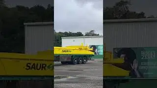 Embarque de uma Plataforma de Descarga/Tombador de 80 toneladas para Santa Catarina #shorts #agro