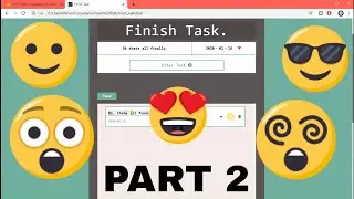 [Part 2] How to make a TO DO LIST website using HTML, JavaScript, CSS & Firebase