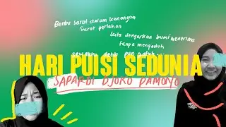 [CINEMA GLOBAL] Hari Puisi Sedunia | Divisi Teater | Studio8 FKM Undip