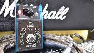 How can I get more from my guitar and amp? This is Mr Boost from Greenchild with Puresalem Bruiser!