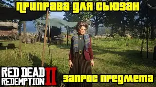 Прохождение RDR 2 на 100% - Запрос предмета в Лагере 3: Приправа для Сьюзан (Глава 2)