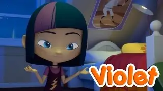 Violet, Highlights cartoon characters Pumpkin Reports
