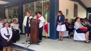 Develación de la placa conmemorativa