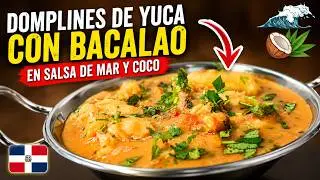 🌊🥥 Domplines de Yuca con Bacalao: Un Bocado de Mar y Coco que Te Sorprenderá 🥥🌊