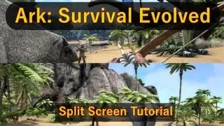 ARK: Survival Evolved - How to Use Split-Screen
