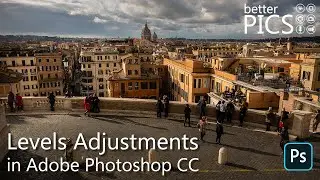 How to: Levels Adjustment in Adobe Photoshop CC #Levels #PhotoShop #ImageEdting