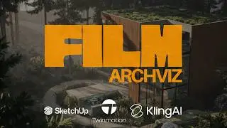 Architecture Animation Archviz | CUBE House in the Forest | Twinmotion x SketchUp x Kling AI