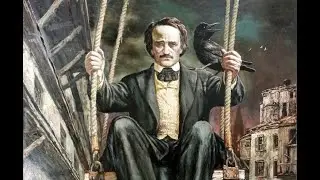 Василий Шульженко. Эдгар Алан По. 2020, холст, масло