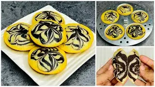 Chocolate Marble Cake in 15 Minutes | Marble Idli cake in blender | Marble Cake