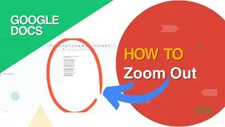 How To Zoom Out On Google Docs