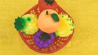 Learn Names of Fruits and Vegetables with toy velcro cutting food!