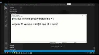 Install angular CLI in specific folder in angular