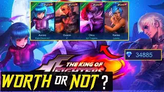 HOW MUCH DID I SPENT TO GET ALL KOF SKINS?! | MLBB