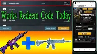 PUBG Redeem Code Today | PUBG Mobile Permanent Redeem Code | Get Free M416 Glacier 2021 | 100% Works