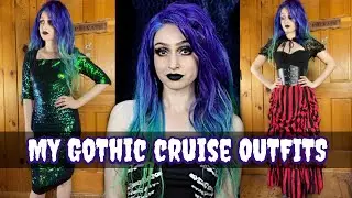 GOTHIC CRUISE OUTFIT IDEAS (featuring Belle Poque) 🛥️ ☠️