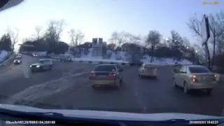 01 03 2016 Иркутск, ДТП, Староангарский мост