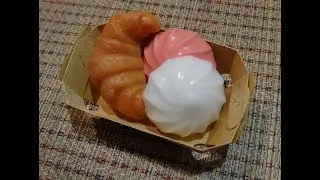 Тестирую новые формочки для мыла. Сладости