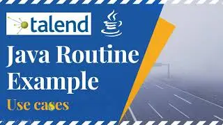 🆕Talend Routines Example | How to call routines in Talend | Talend ETL Tutorial in 2021