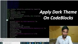 How To Change Color Theme in Codeblocks ||  || CodeBlocks Dark Color Themes || Hindi ||